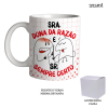 Caneca 325ml Flork Dia Dos Namorados SRA DONA DA RAZÃO E SR