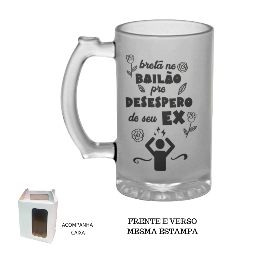 Caneca Chopp Jateada Brota no bailão pro desespero do seu ex