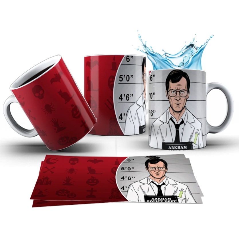 Caneca 325ml Herbert West Personagens Clássico Filmes Terror