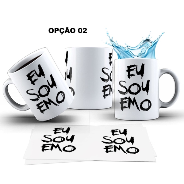 Caneca 325ml Eu sou Emo - Emo's Not Dead - Image 2