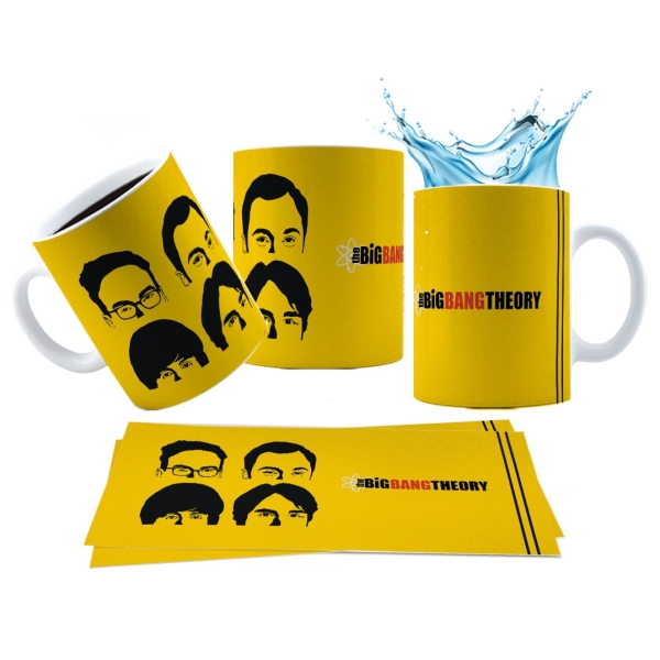 Caneca 325ml TV Série The Big Bang Theory
