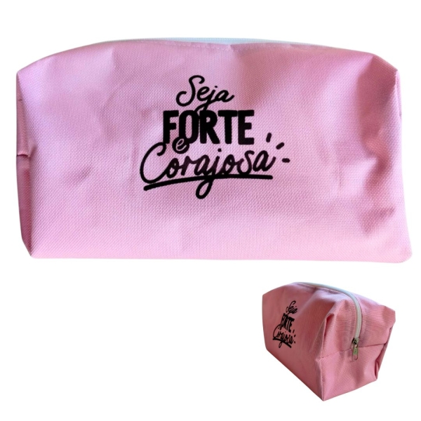 Kit Presente Seja Forte e Corajosa Copo Térmico + Nécessaire - Image 2