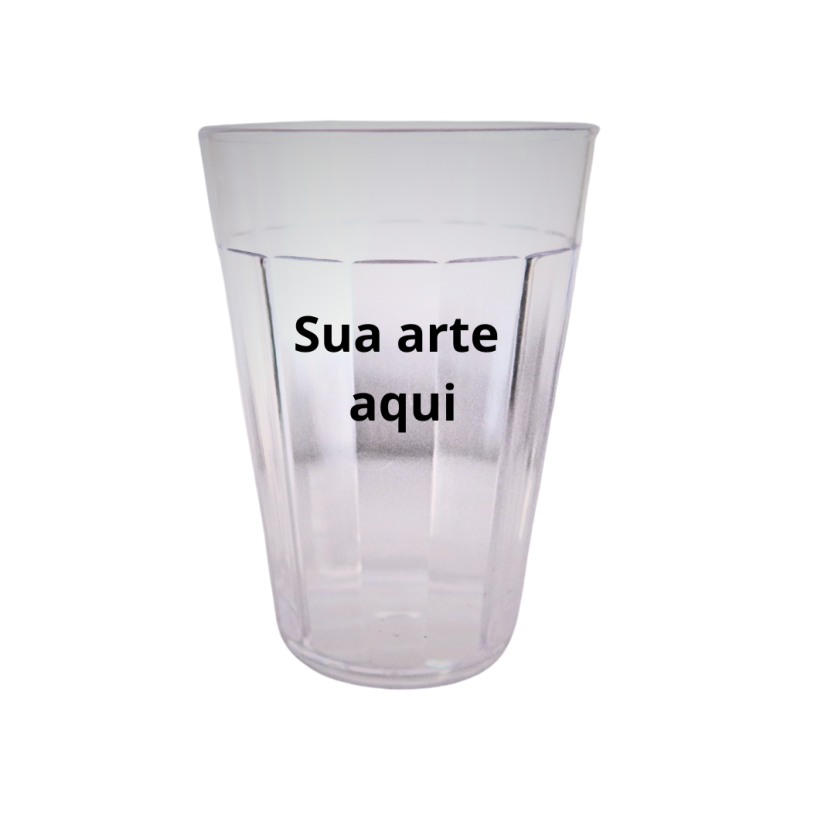 Copo Acrílico 150ml – Personalizável para Cerveja e Café