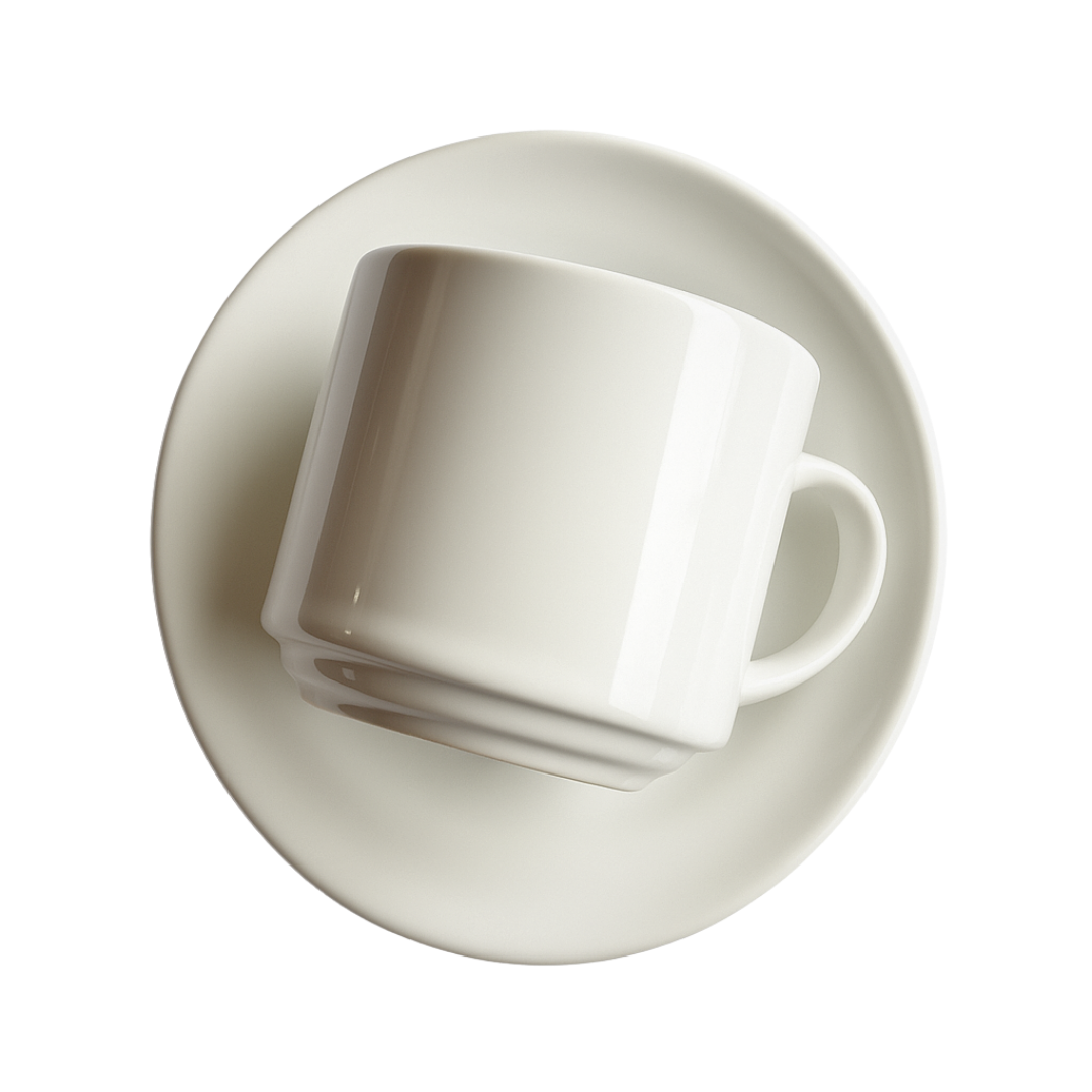 Kit Xícara 180ml Personalizada + Pires – Presente Criativo - Image 4