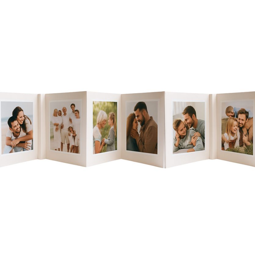 Mini Álbum Sanfonado Personalizado Presente Memorável