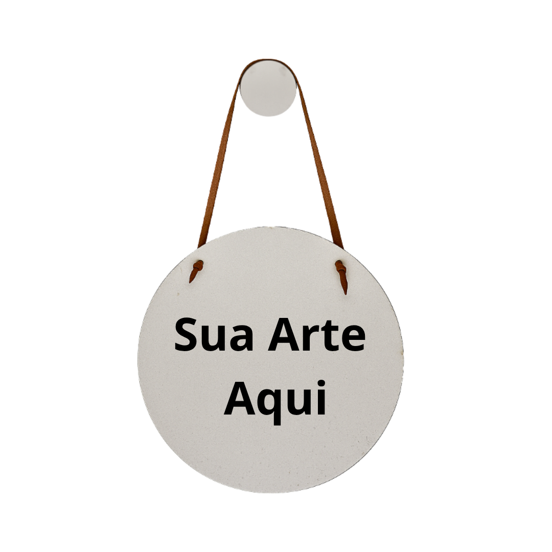 Placa de Porta Pendurável Personalizada Decoração e Presente