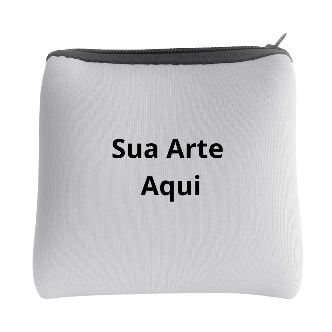 Bolsinha Personalizada Porta Moeda Cartão e Chave - Presente - Image 2
